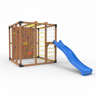 Ahşap Fonksiyonlu Tırmanma Çocuk Parkı